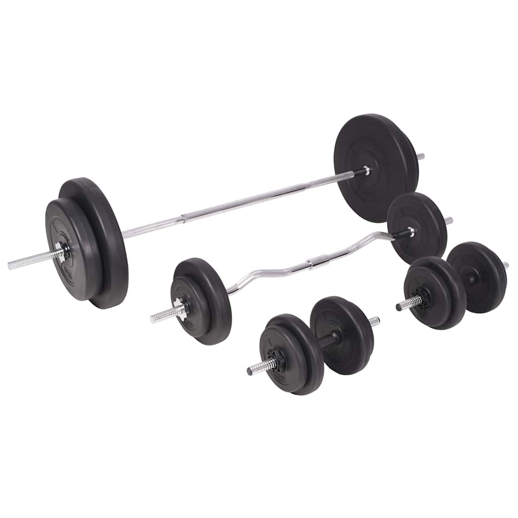 Panca Reclinabile con Rack Bilanciere e Set Manubri 90 kg