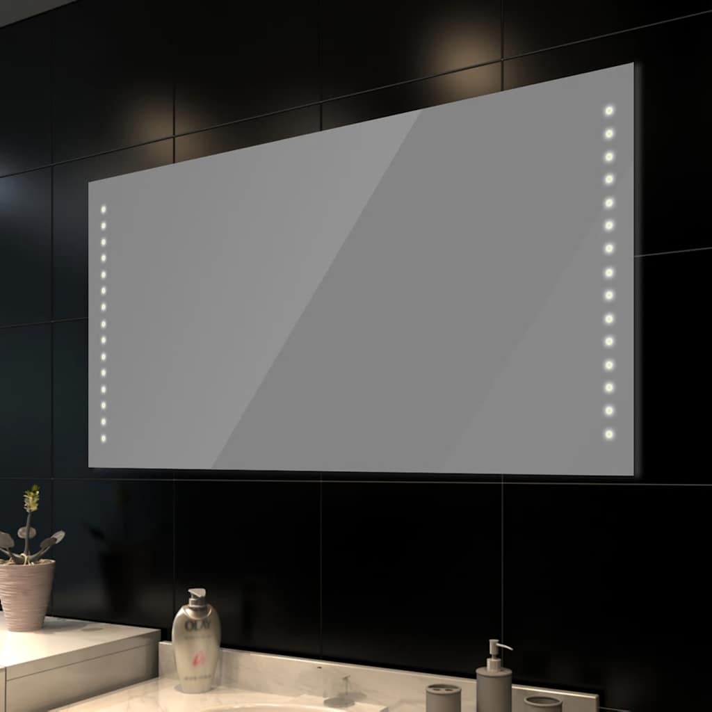 Specchio da Bagno 100x60 cm con Luci LED