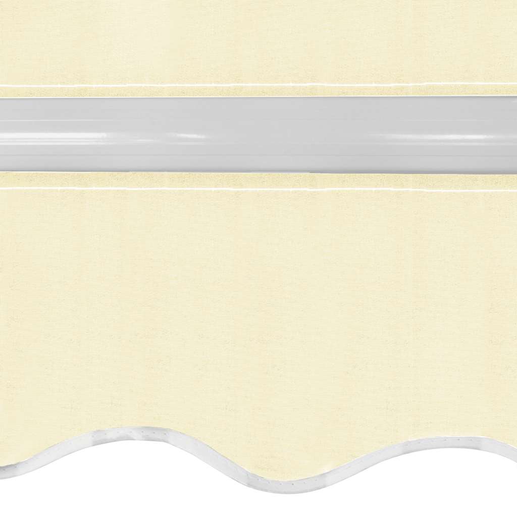 Tenda da Sole Pieghevole Manuale 400 cm Crema