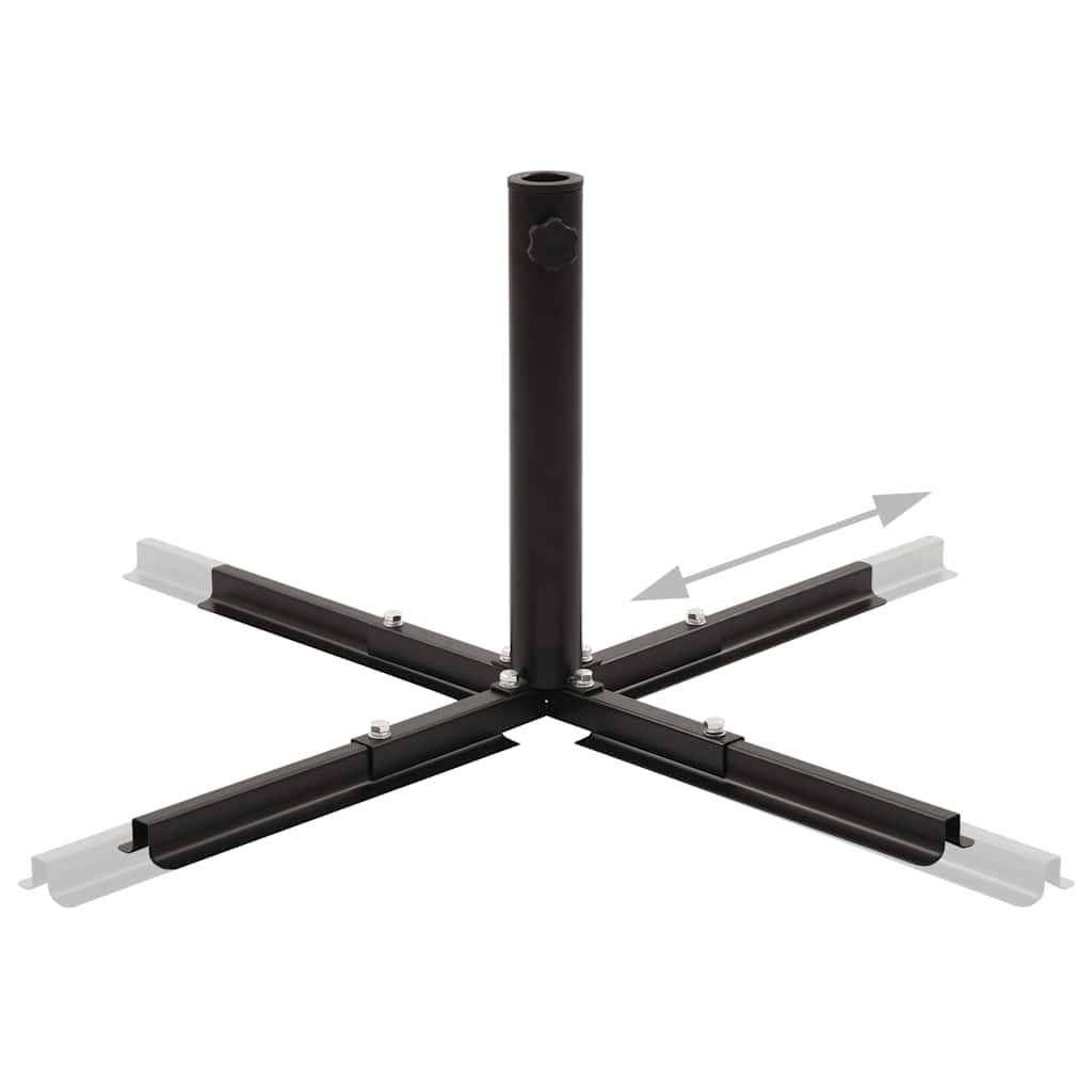 Base per Ombrellone con Pesi Nera