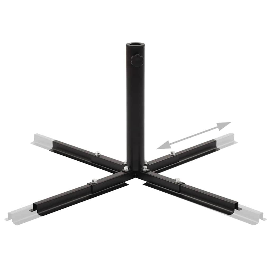 Base per Ombrellone con Pesi Nera