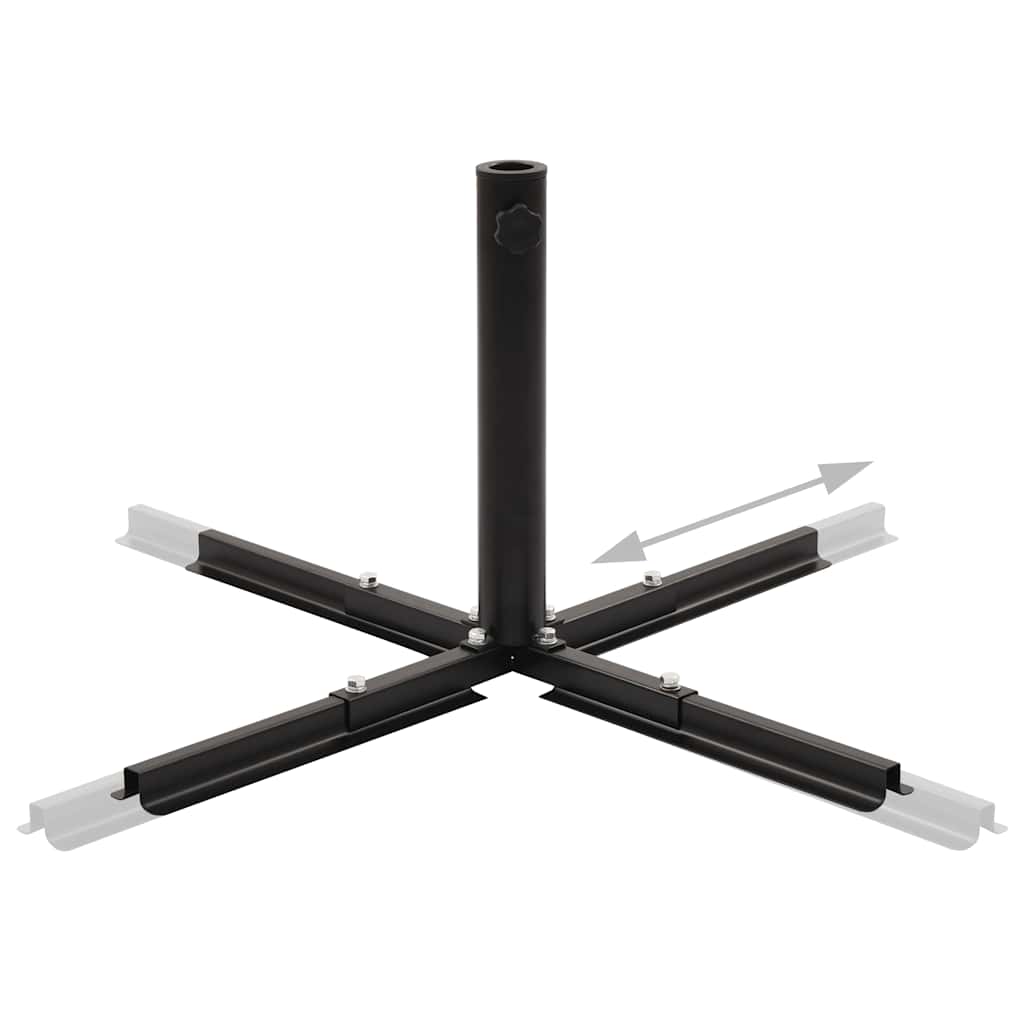 Base per Ombrellone con Marmette Nero