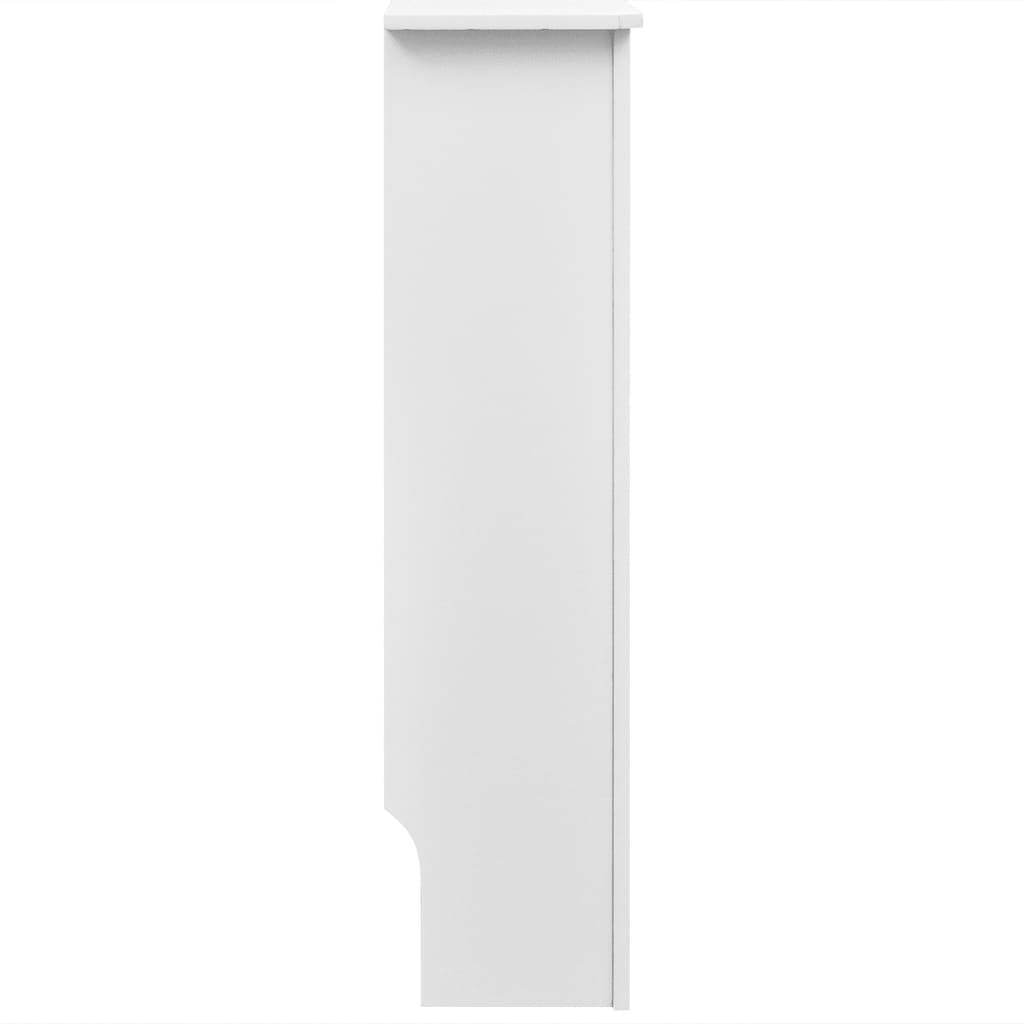 Copritermosifoni 2 pz in Legno Multistrato 112 cm Bianco