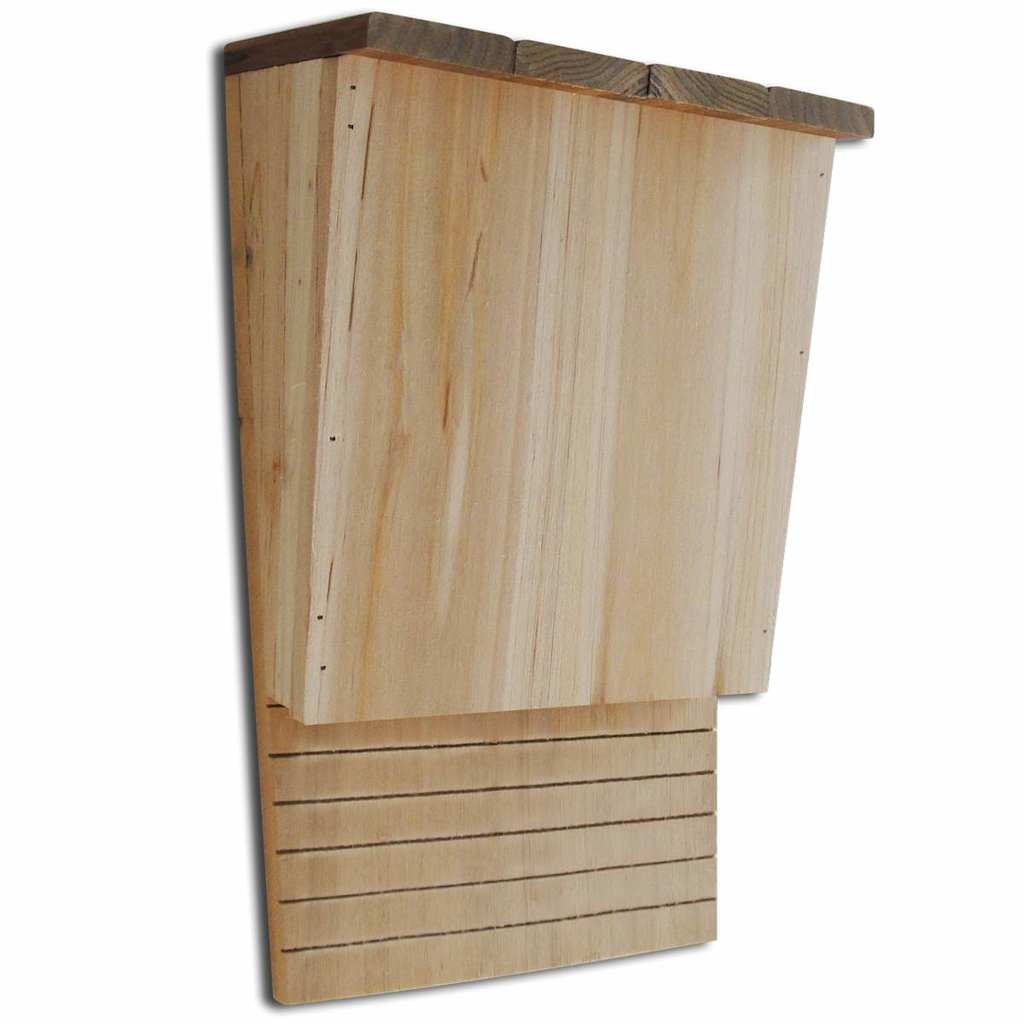 Casette per Pipistrelli 4 pz in Legno 22x12x34 cm
