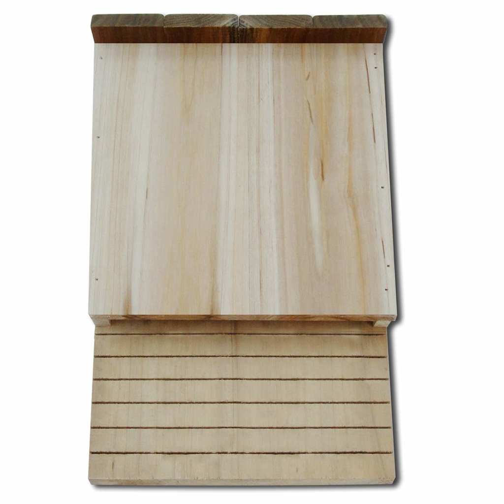 Casette per Pipistrelli 4 pz in Legno 22x12x34 cm