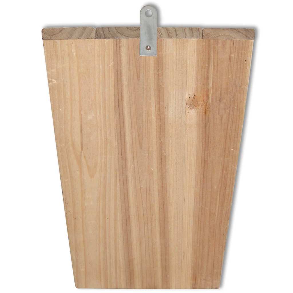 Casette per Pipistrelli 4 pz in Legno 22x12x34 cm