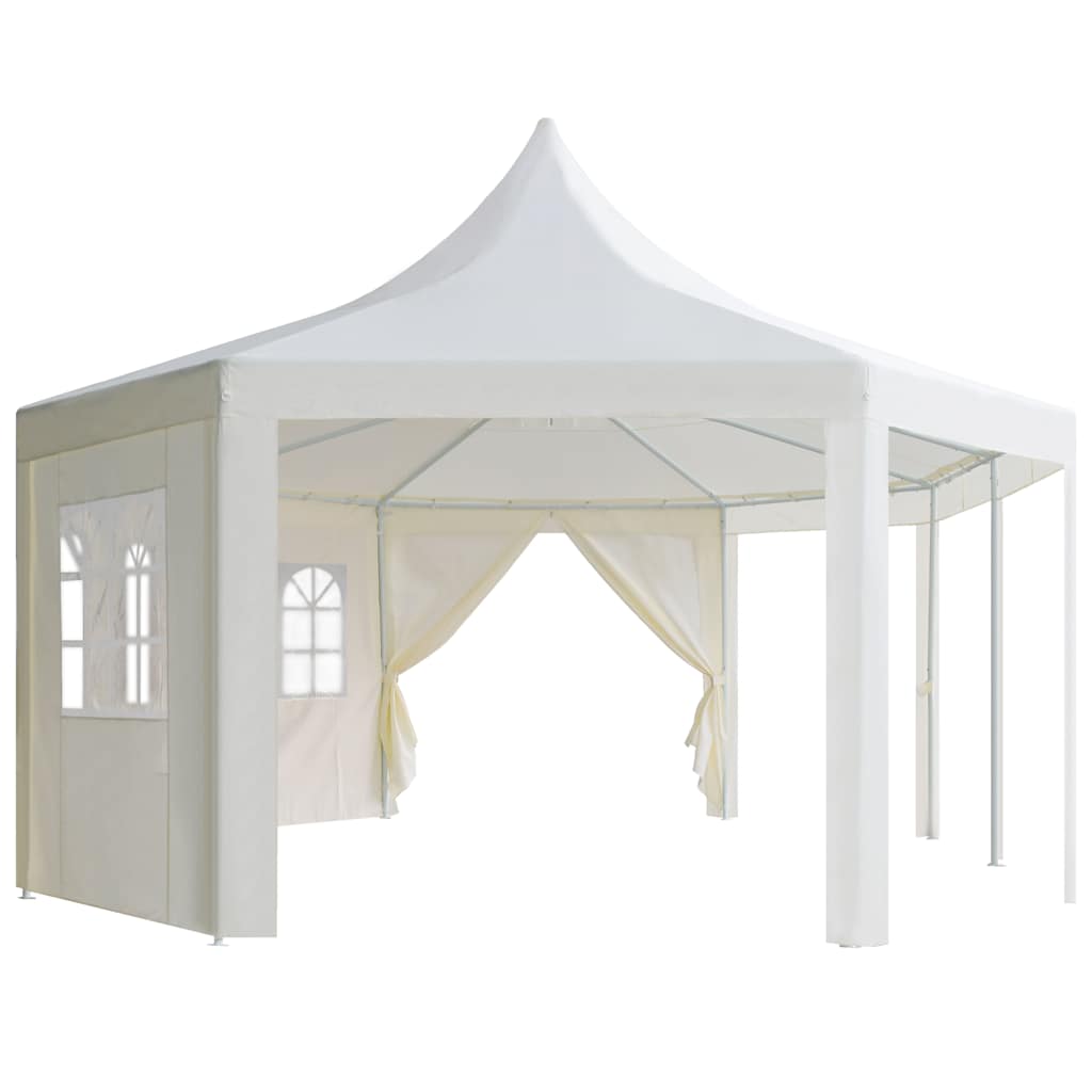 Gazebo 834x448x320 cm Bianco