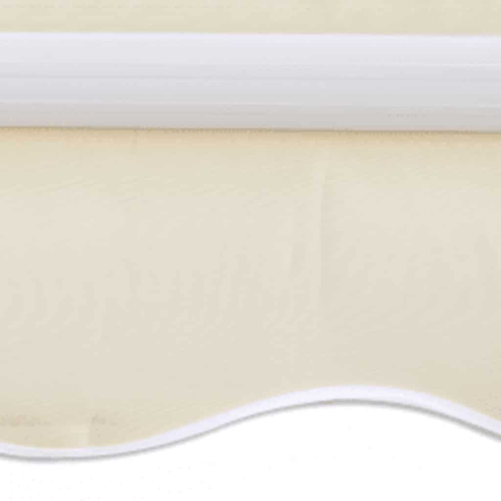 Tenda da Sole Pieghevole Motorizzata 600 cm Crema
