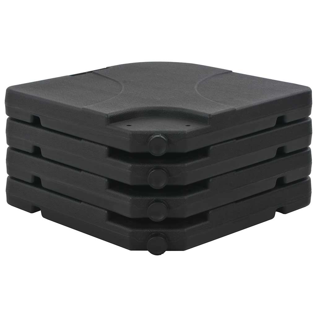Parasole da Giardino con Base Portatile Antracite
