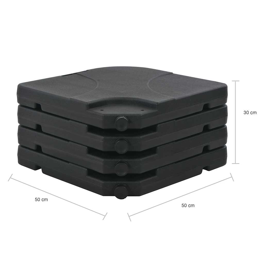 Ombrellone da Giardino con Base Portatile Terracotta