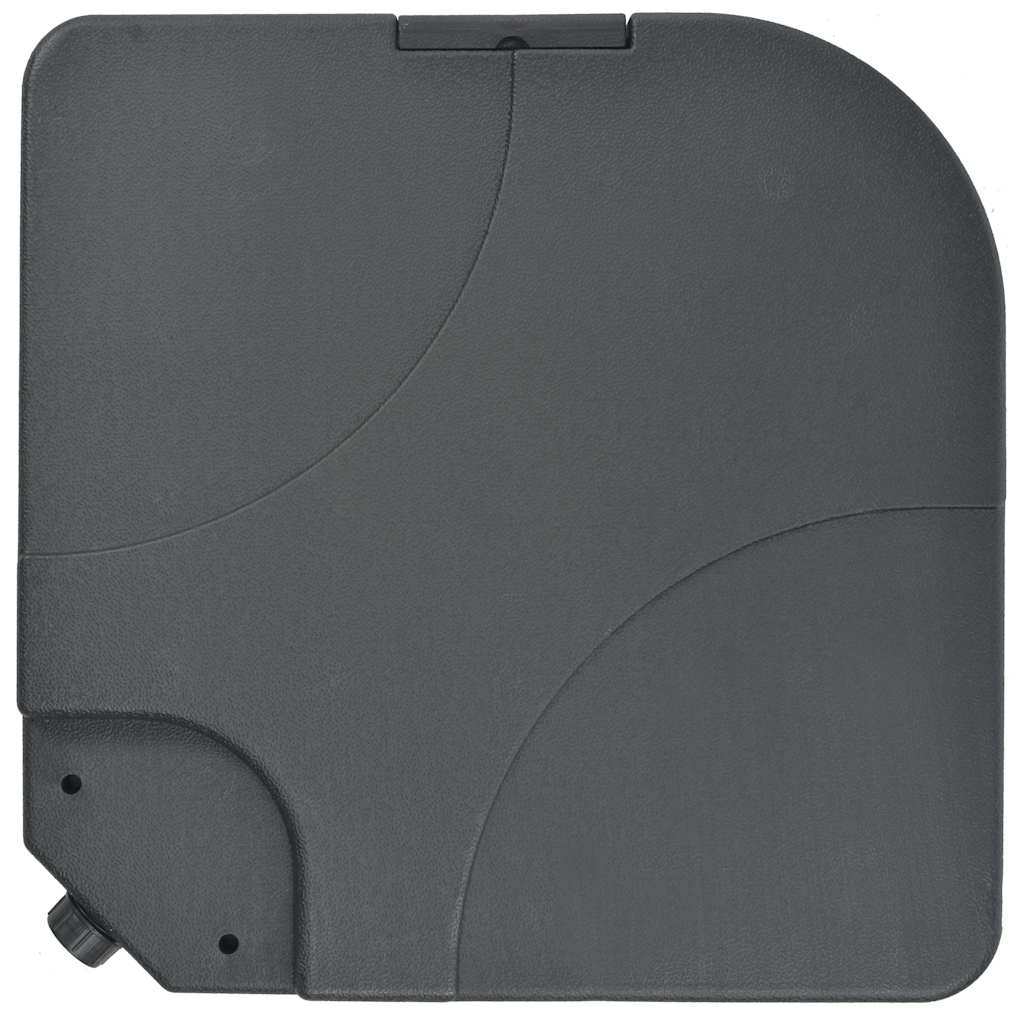 Ombrellone da Giardino con Base Portatile Terracotta