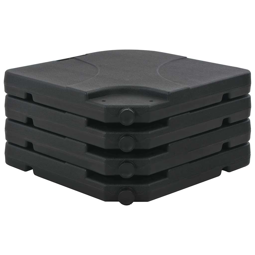 Ombrellone da Giardino con Base Portatile Terracotta