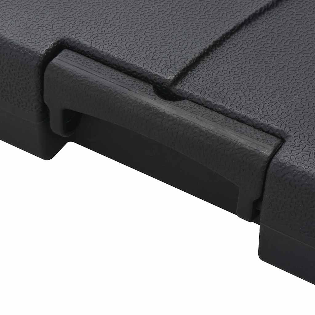 Parasole da Giardino con Base Portatile Antracite