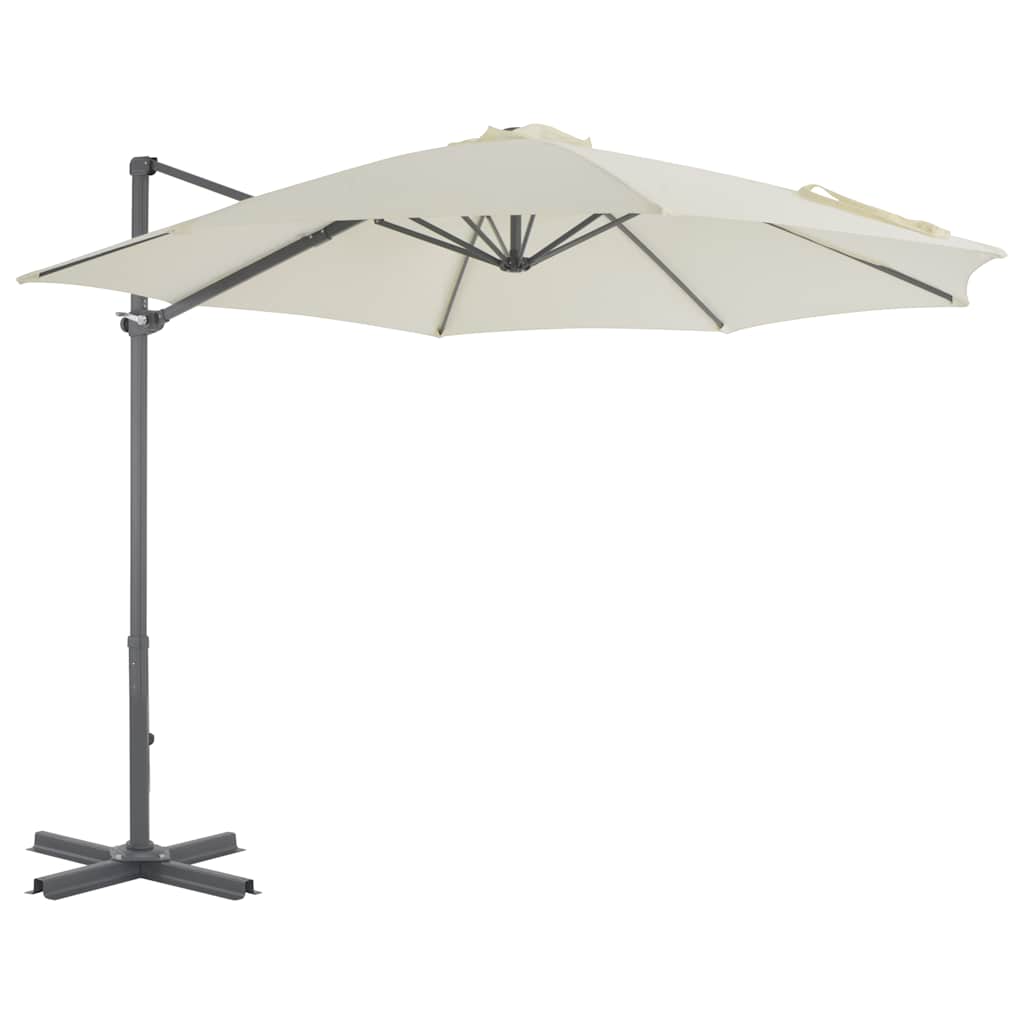 Ombrellone da Giardino con Base Portatile Sabbia