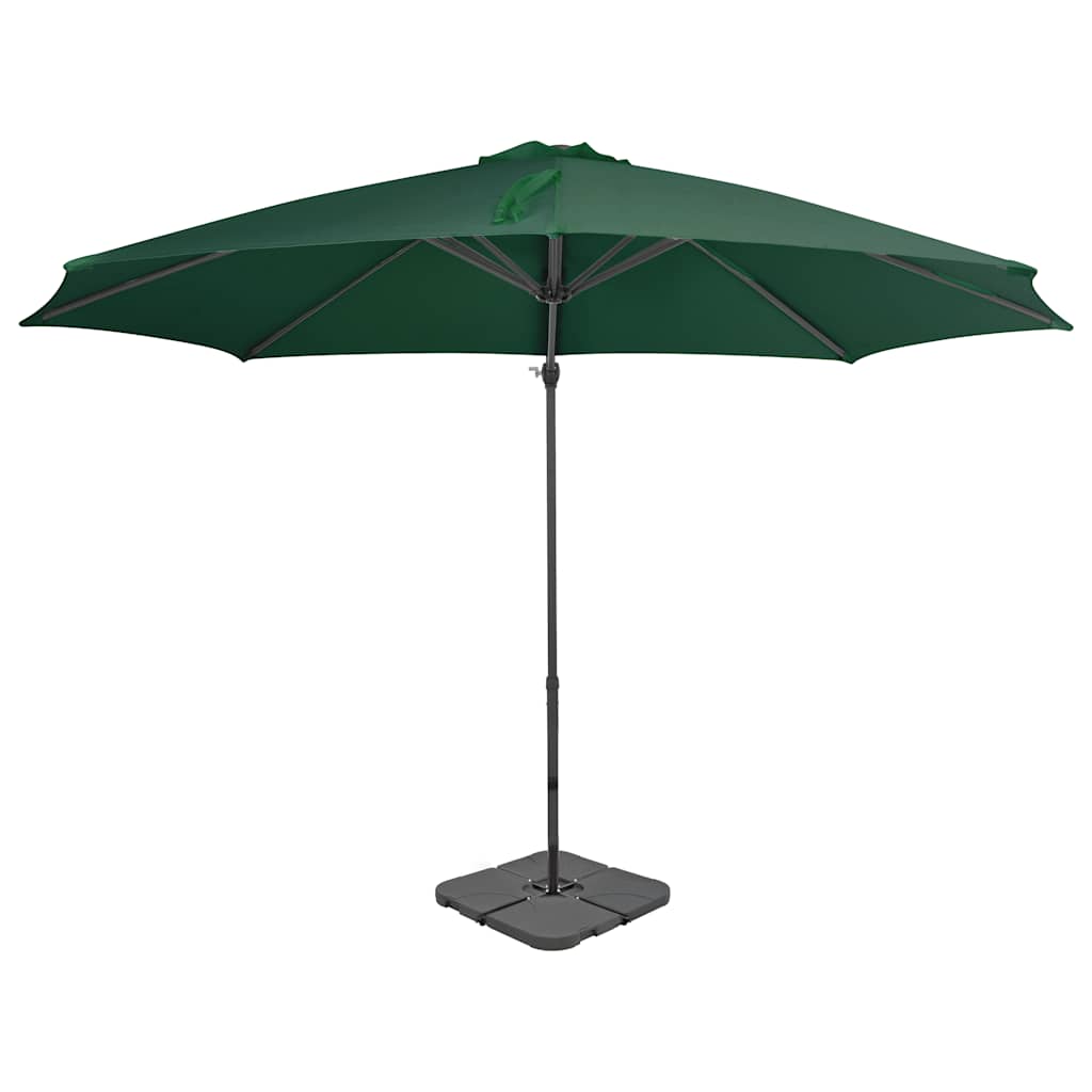 Ombrellone da Giardino con Base Portatile Antracite