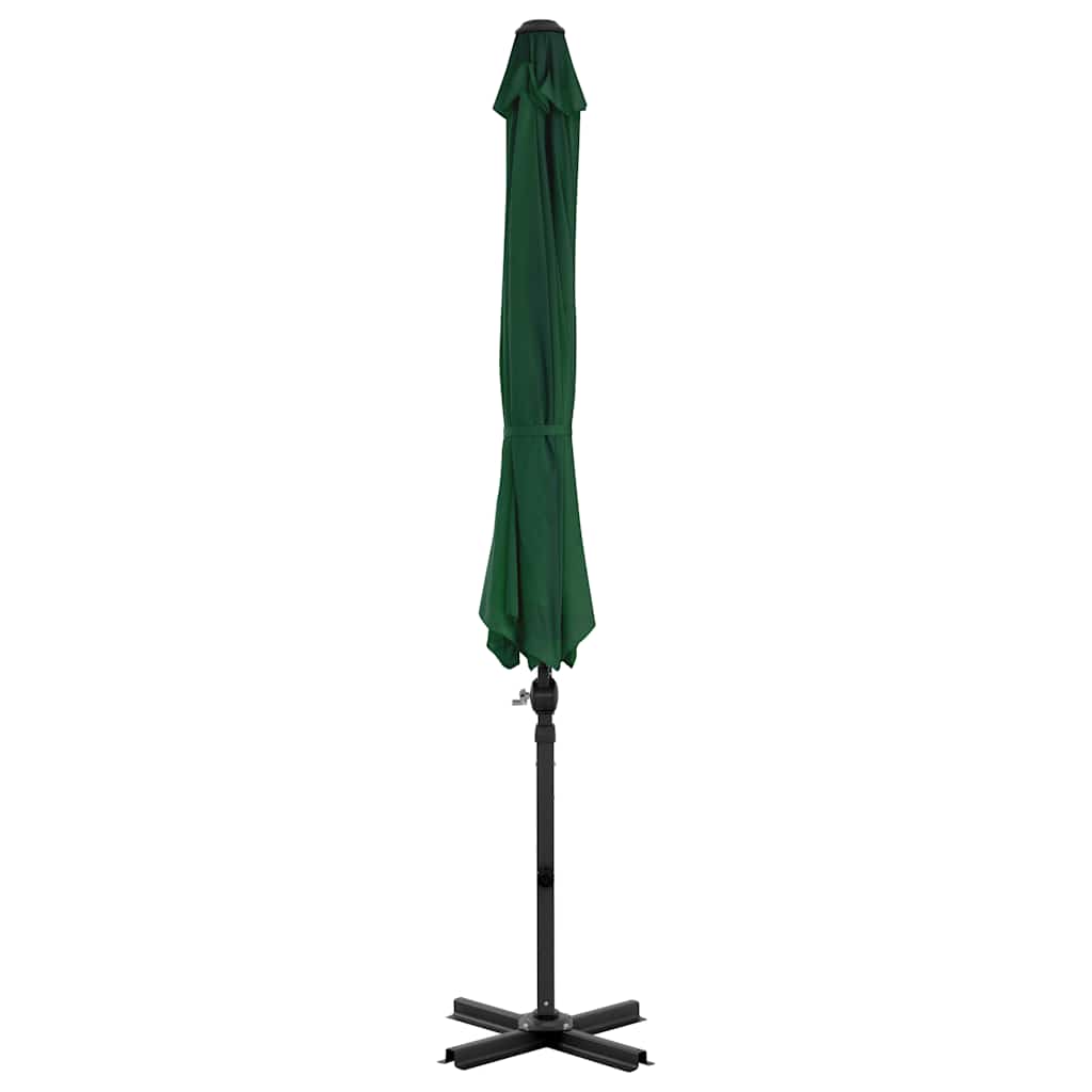 Ombrellone da Giardino con Base Portatile Antracite