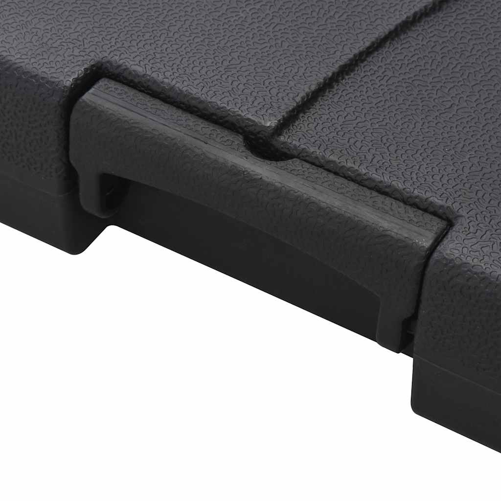Ombrellone da Giardino con Base Portatile Antracite