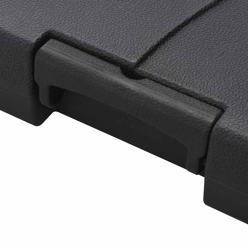 Ombrellone da Giardino con Base Portatile Tortora