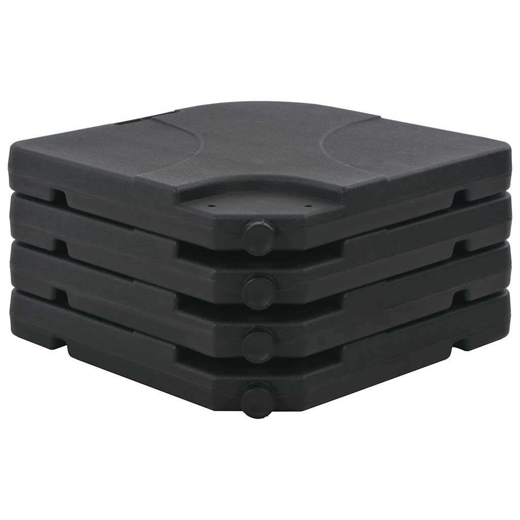 Ombrellone da Giardino con Base Portatile Tortora