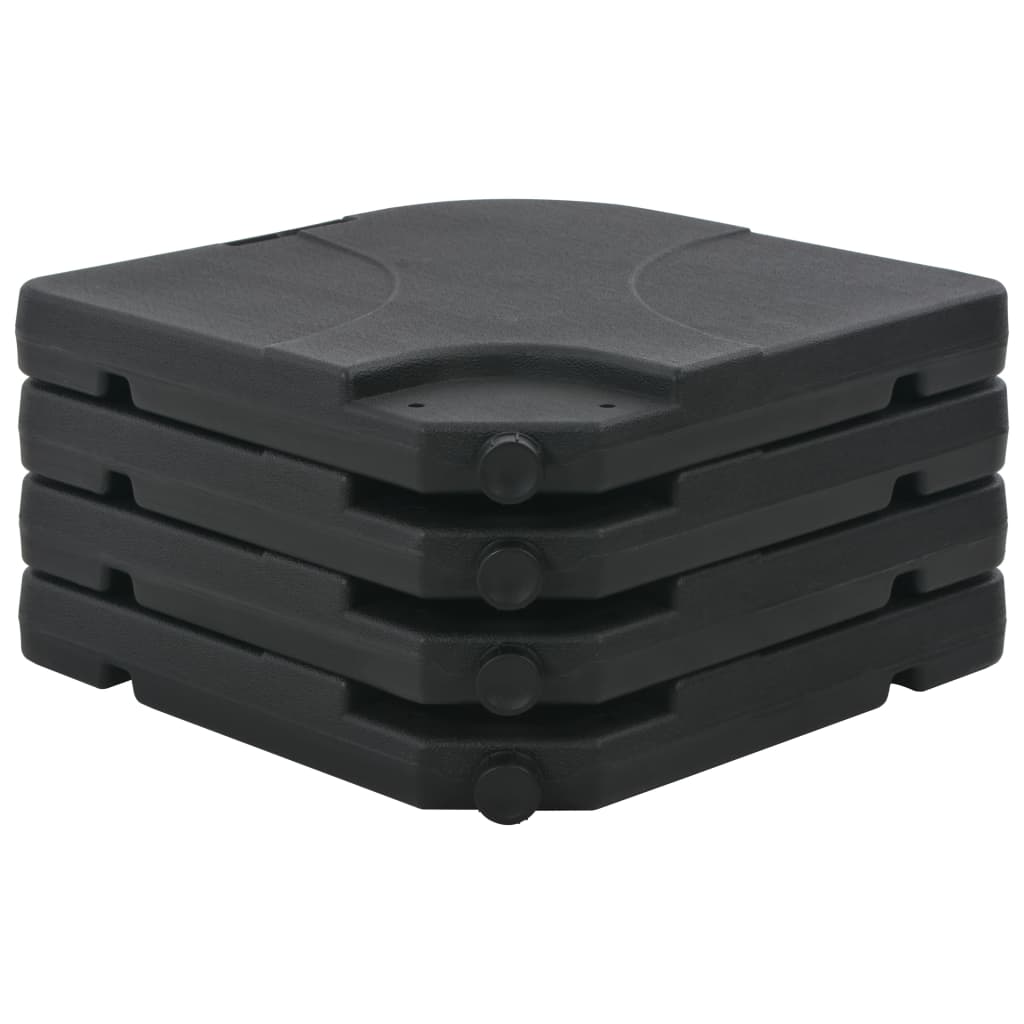Ombrellone da Giardino con Base Portatile Antracite