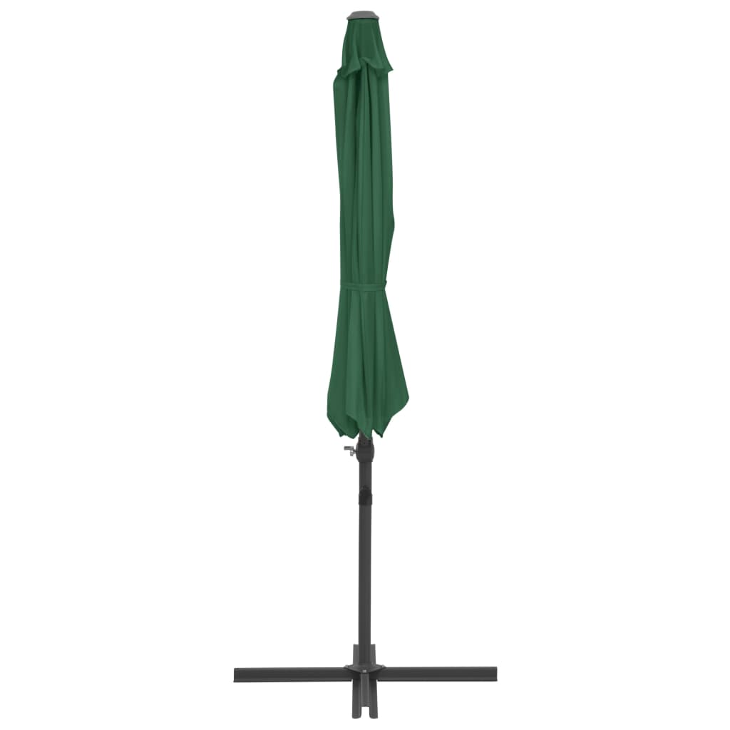 Ombrellone da Giardino con Base Portatile Antracite