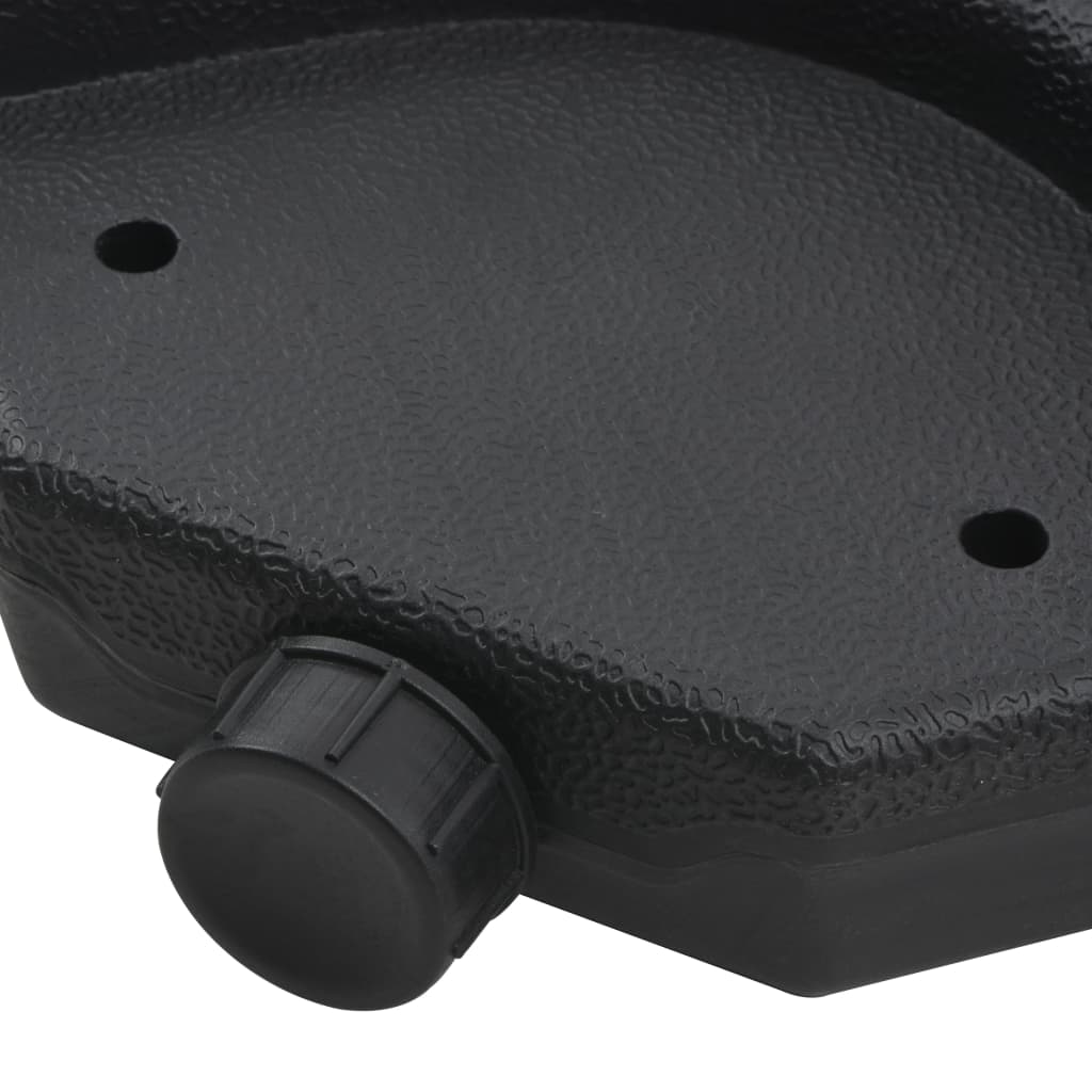 Ombrellone da Giardino con Base Portatile Antracite