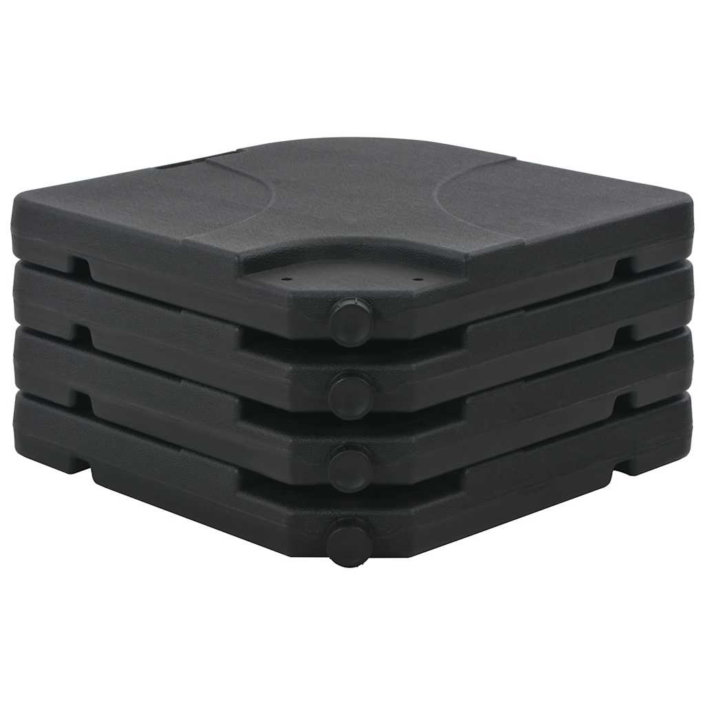 Ombrellone da Giardino con Base Portatile Tortora