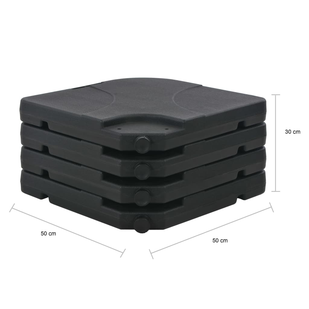 Ombrellone da Giardino con Base Portatile Sabbia