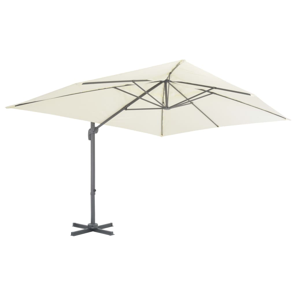 Ombrellone da Giardino con Base Portatile Sabbia