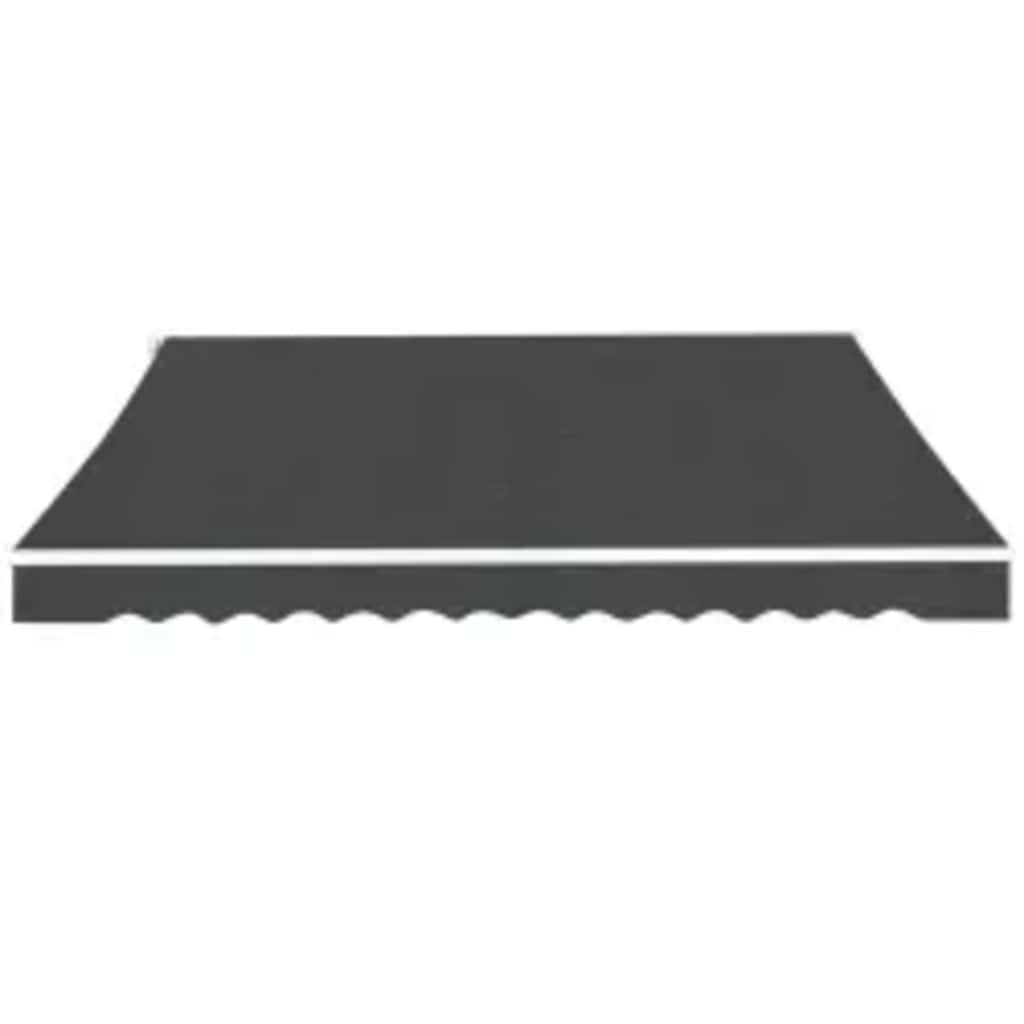 Tenda da Sole Pieghevole Manuale 600 cm Antracite