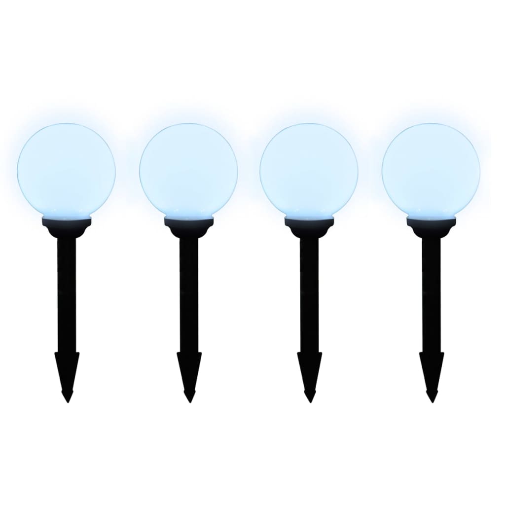 Lampade da Sentiero 8 pz LED 15 cm con Picchetto