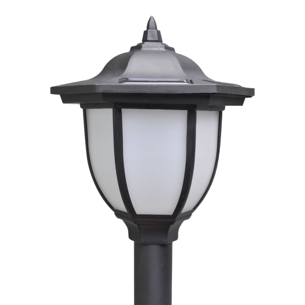 Lampioncini Solari 4 pz con Catena di Recinzione e Paletti