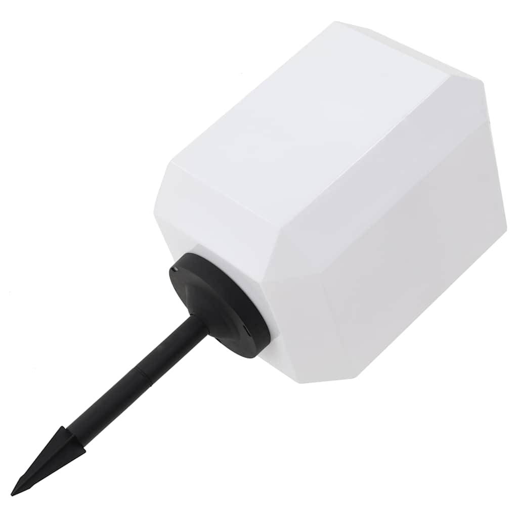 Lampade Solari da Esterni a LED 4 pz 30 cm Bianco