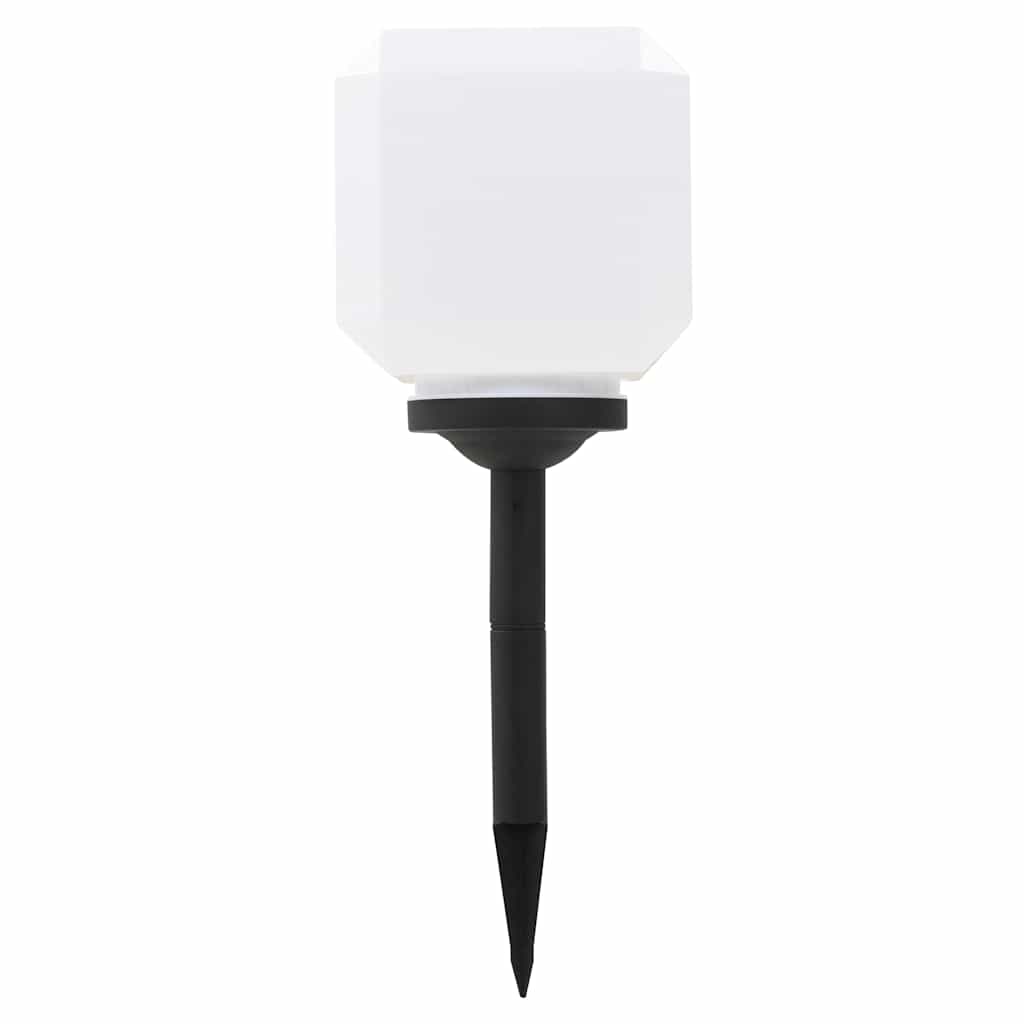Lampade Solari da Esterni a LED 6 pz Cubiche 20 cm RGB