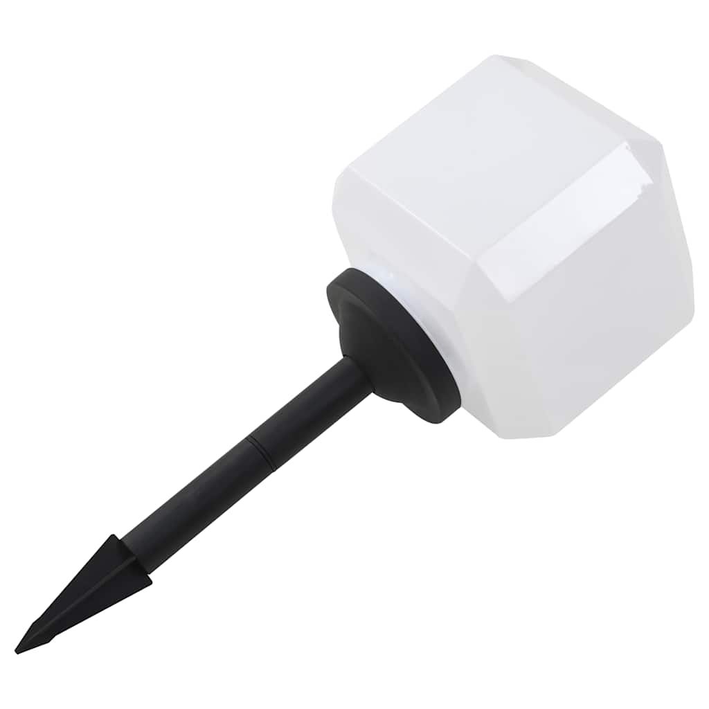 Lampade Solari da Esterni a LED 6 pz Cubiche 20 cm RGB