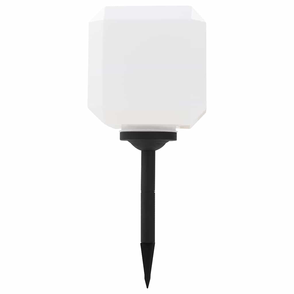 Lampade Solari da Esterni a LED 6 pz Cubiche 20 cm RGB