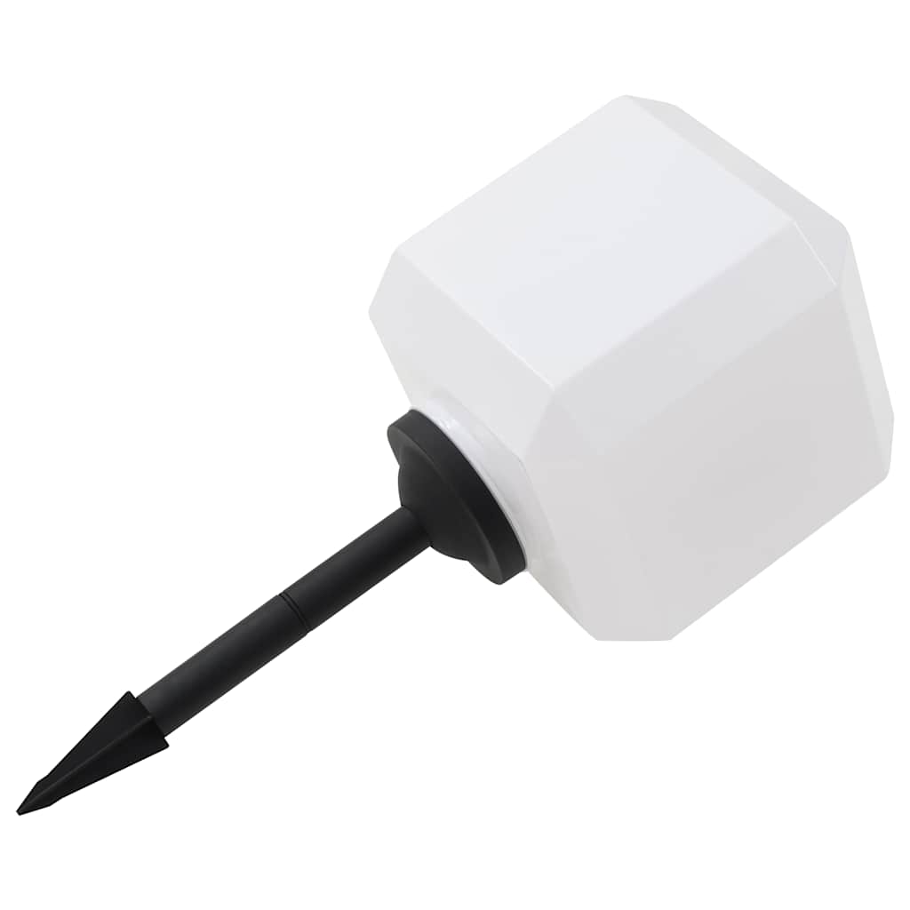 Lampade Solari da Esterni a LED 6 pz Cubiche 20 cm RGB