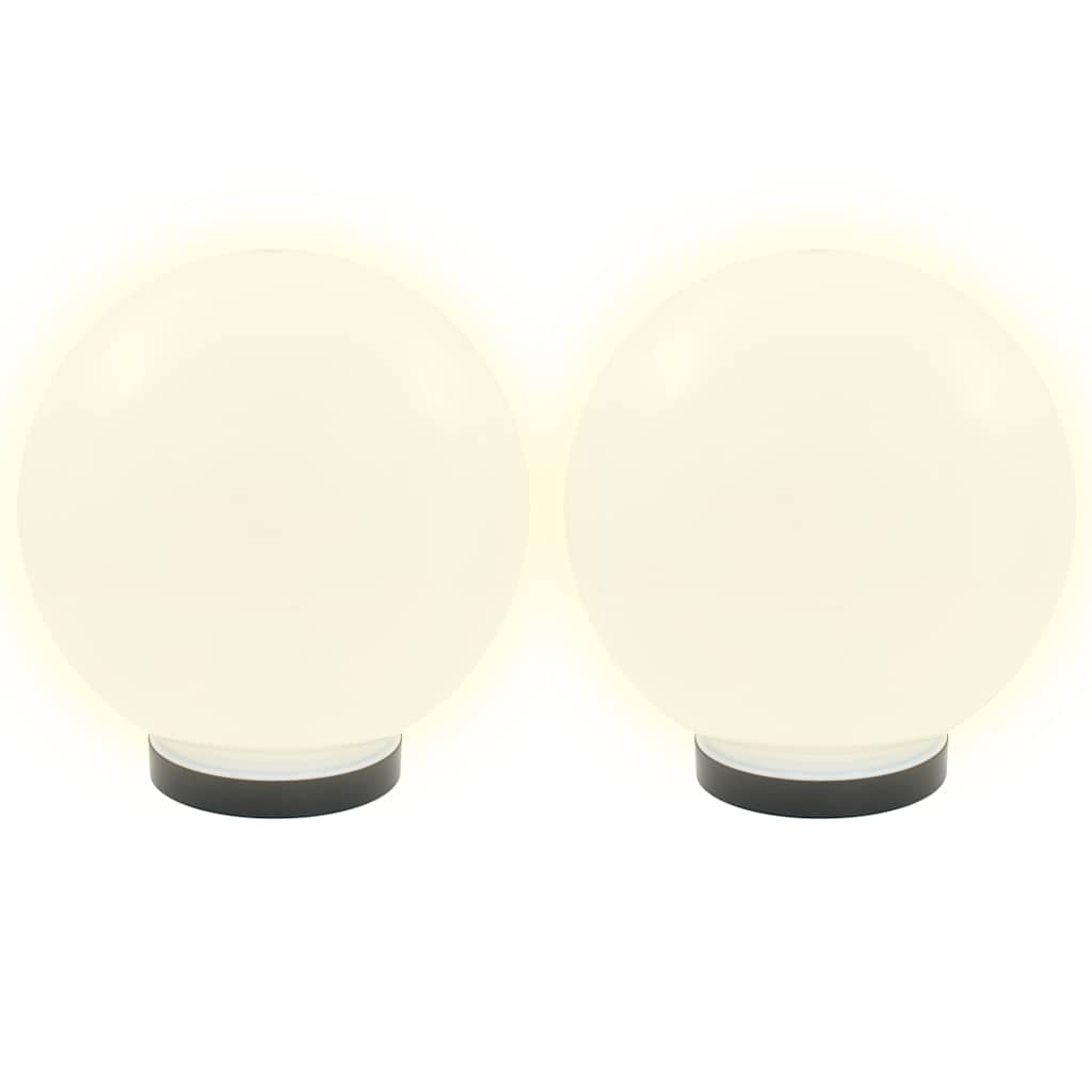 Set Lampade a LED Sferiche 4 pz 25 cm in PMMA