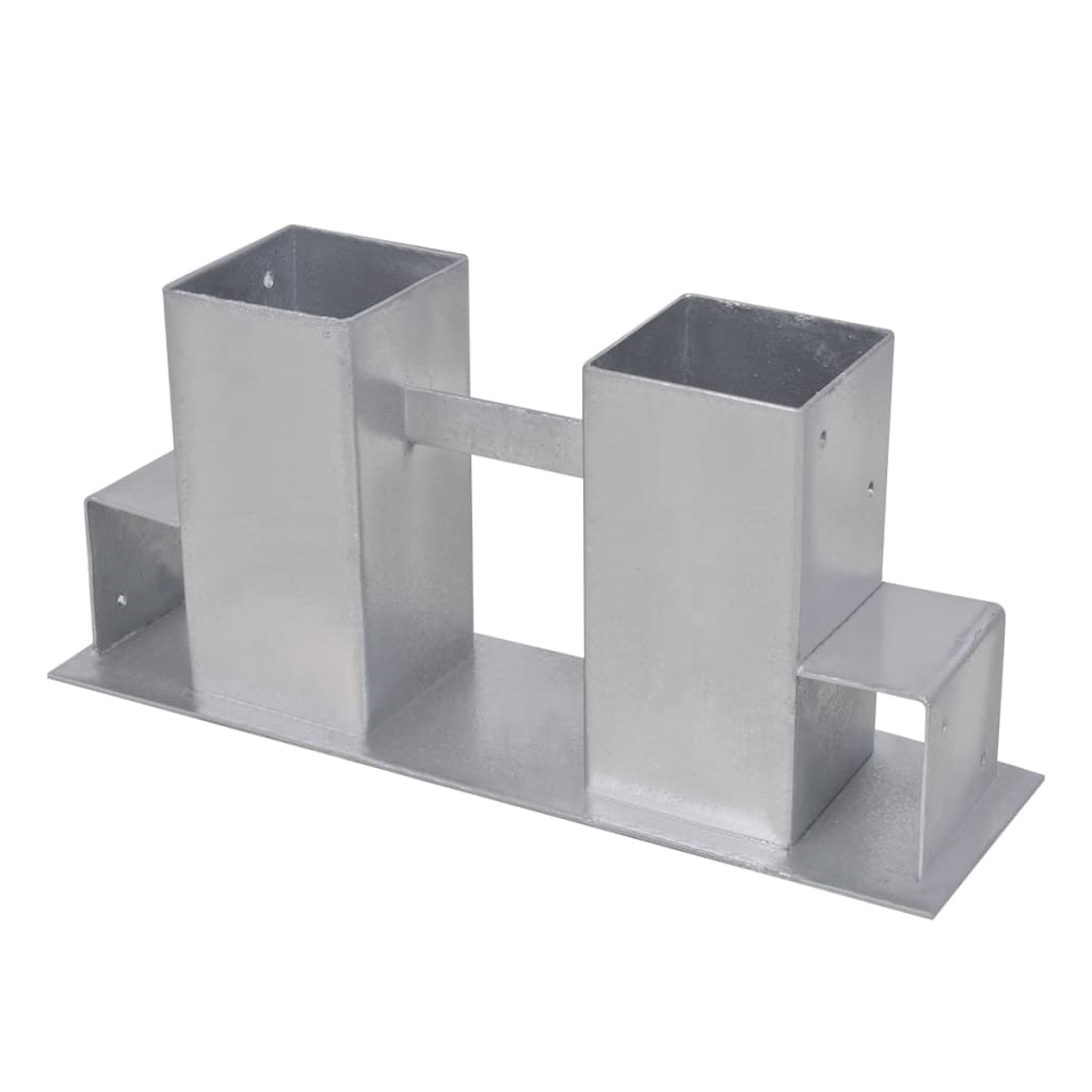 Aiuti per impilare legna 12 pz 34 x 10 x 15 cm Acciaio