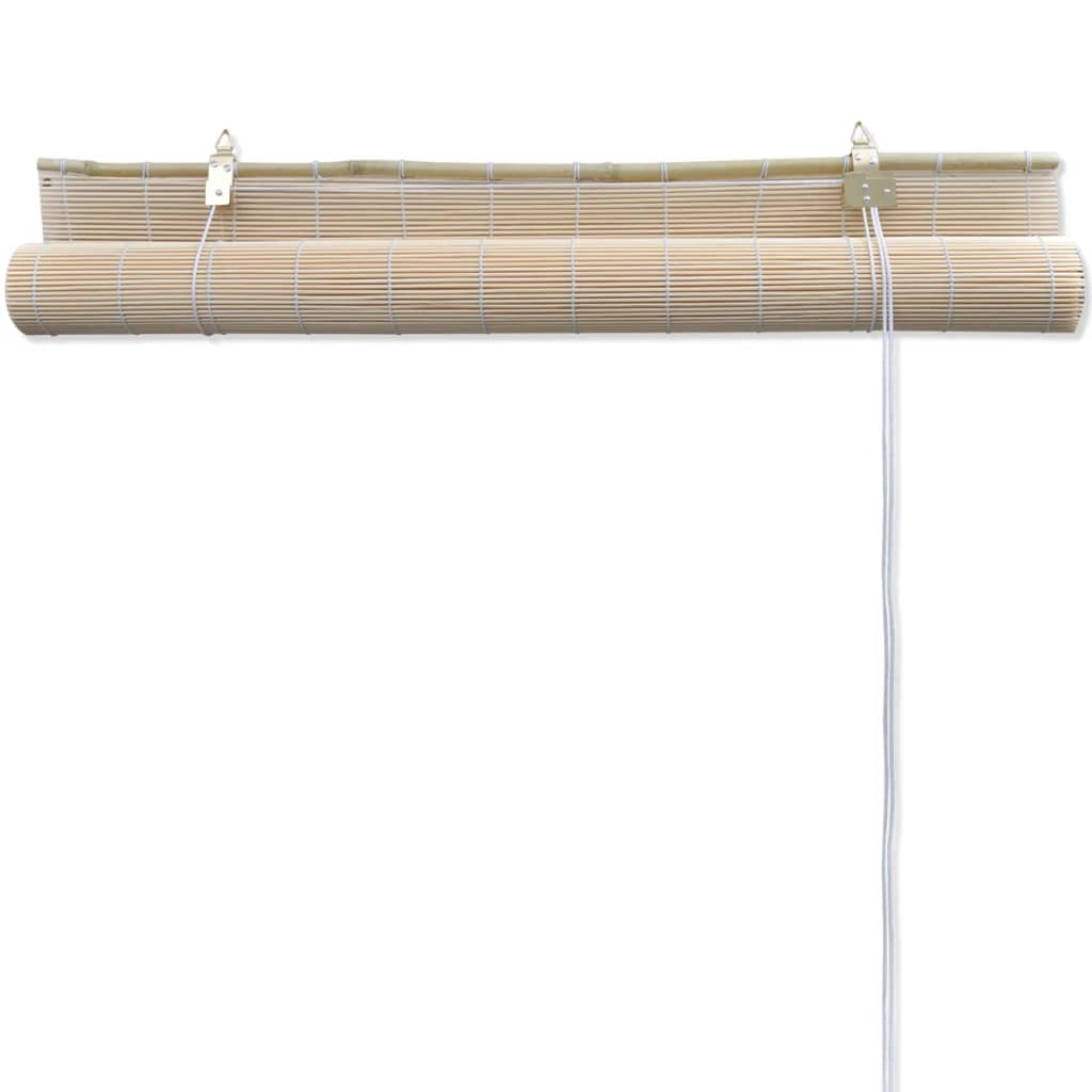 Tende a Rullo in Bambù 2 pz 120x160 cm