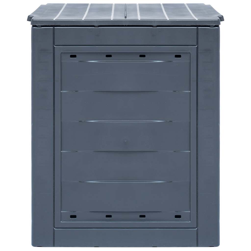 Compostiere per Giardino 3 pz Grigio 60x60x73 cm 780 L