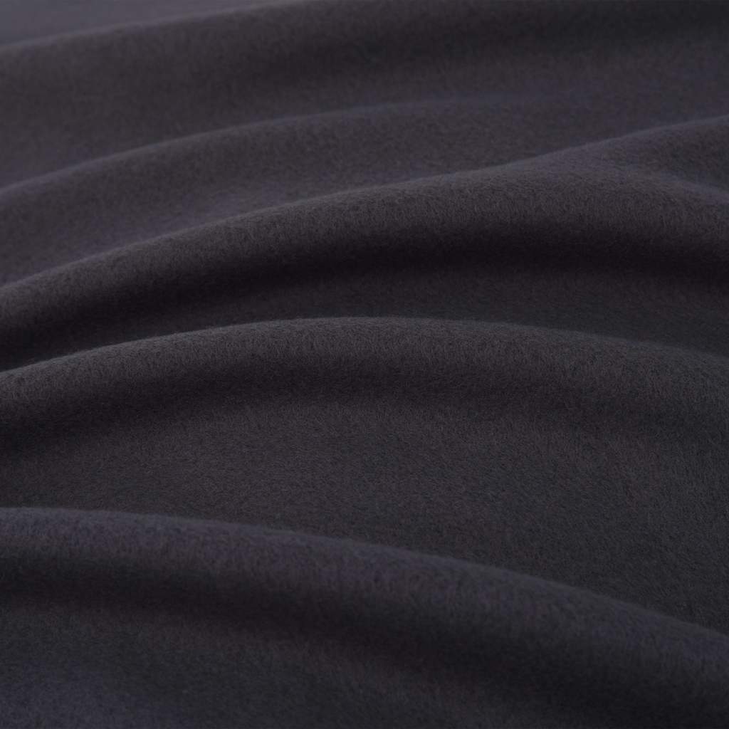 Set di Biancheria Letto 4 pz in Pile Antracite 135x200/80x80 cm