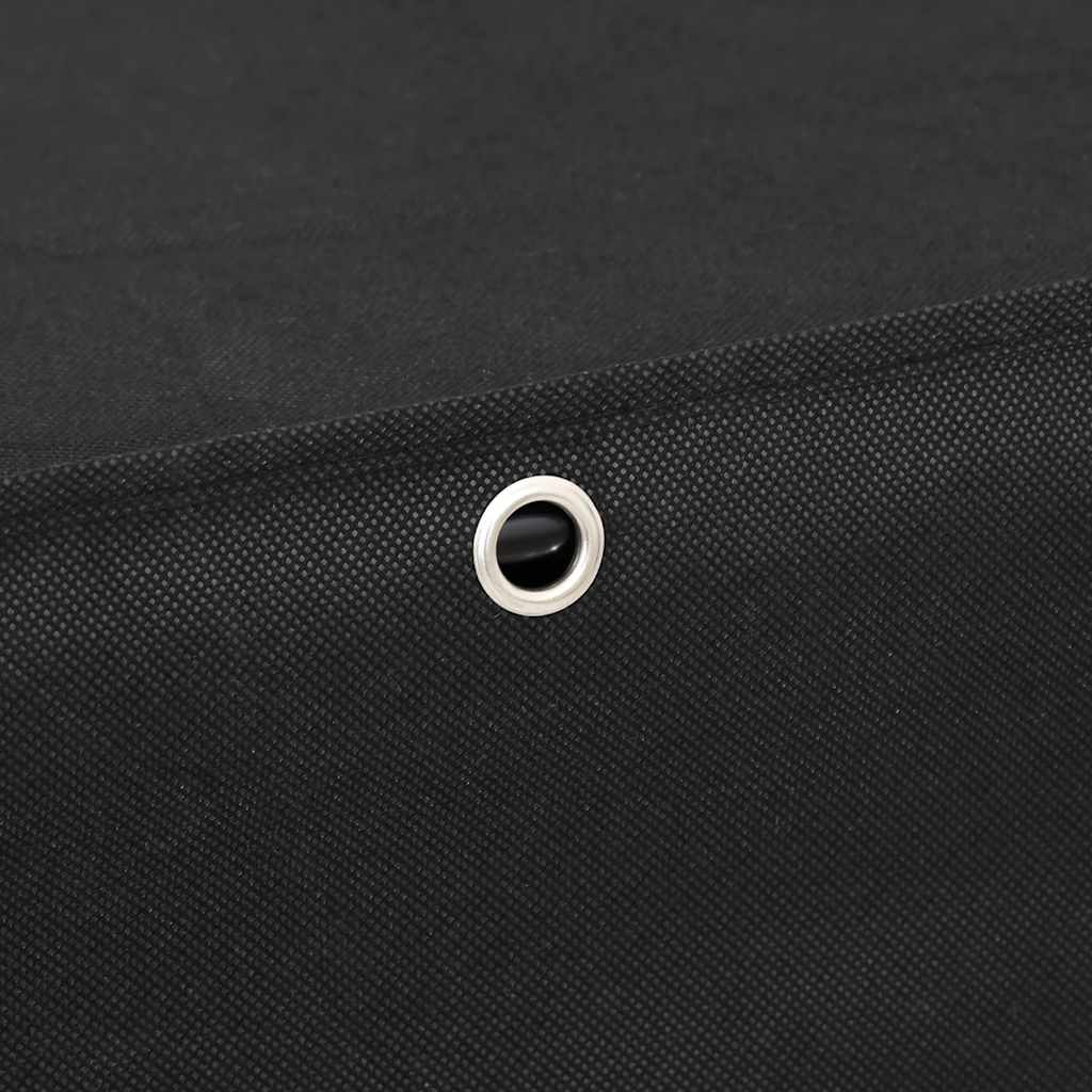 Scarpiera Nera 60x30x166 cm in Tessuto