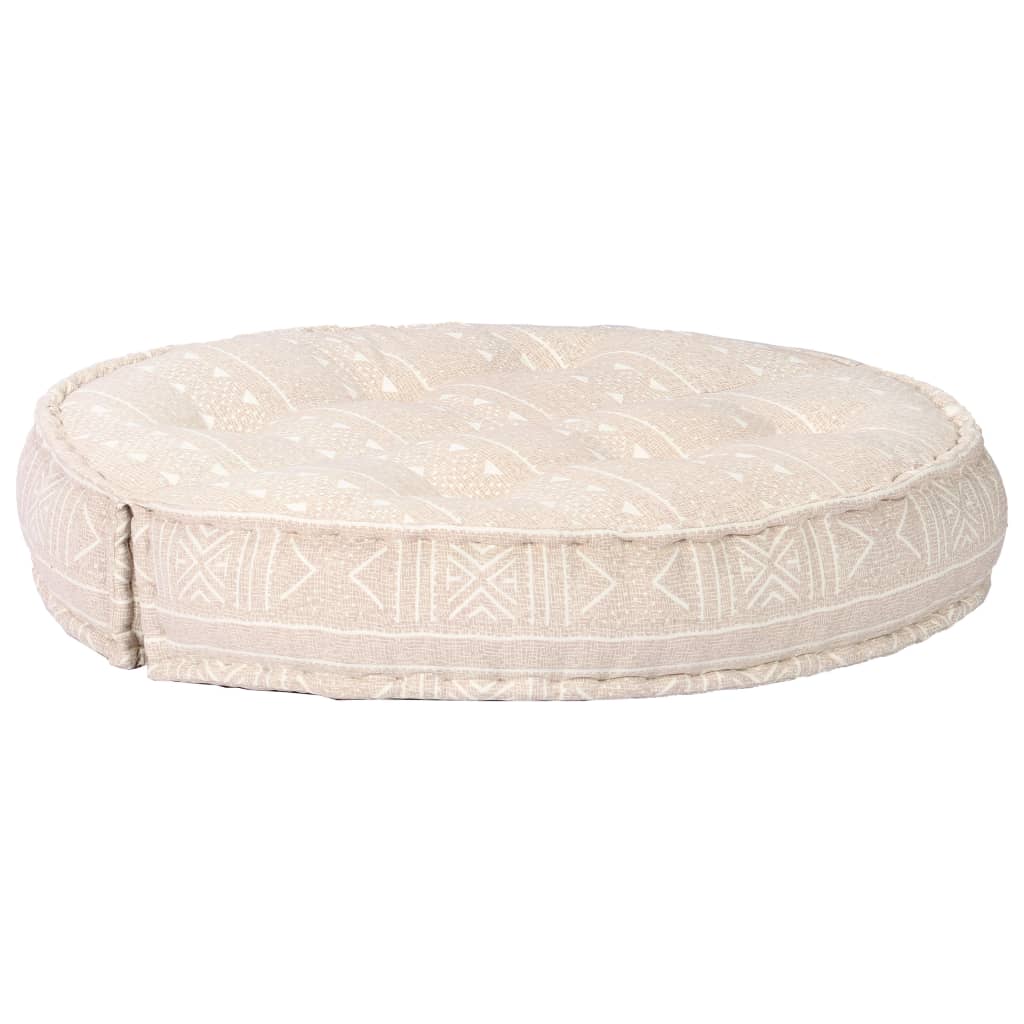 Pouf 100x20 cm in Tessuto Beige