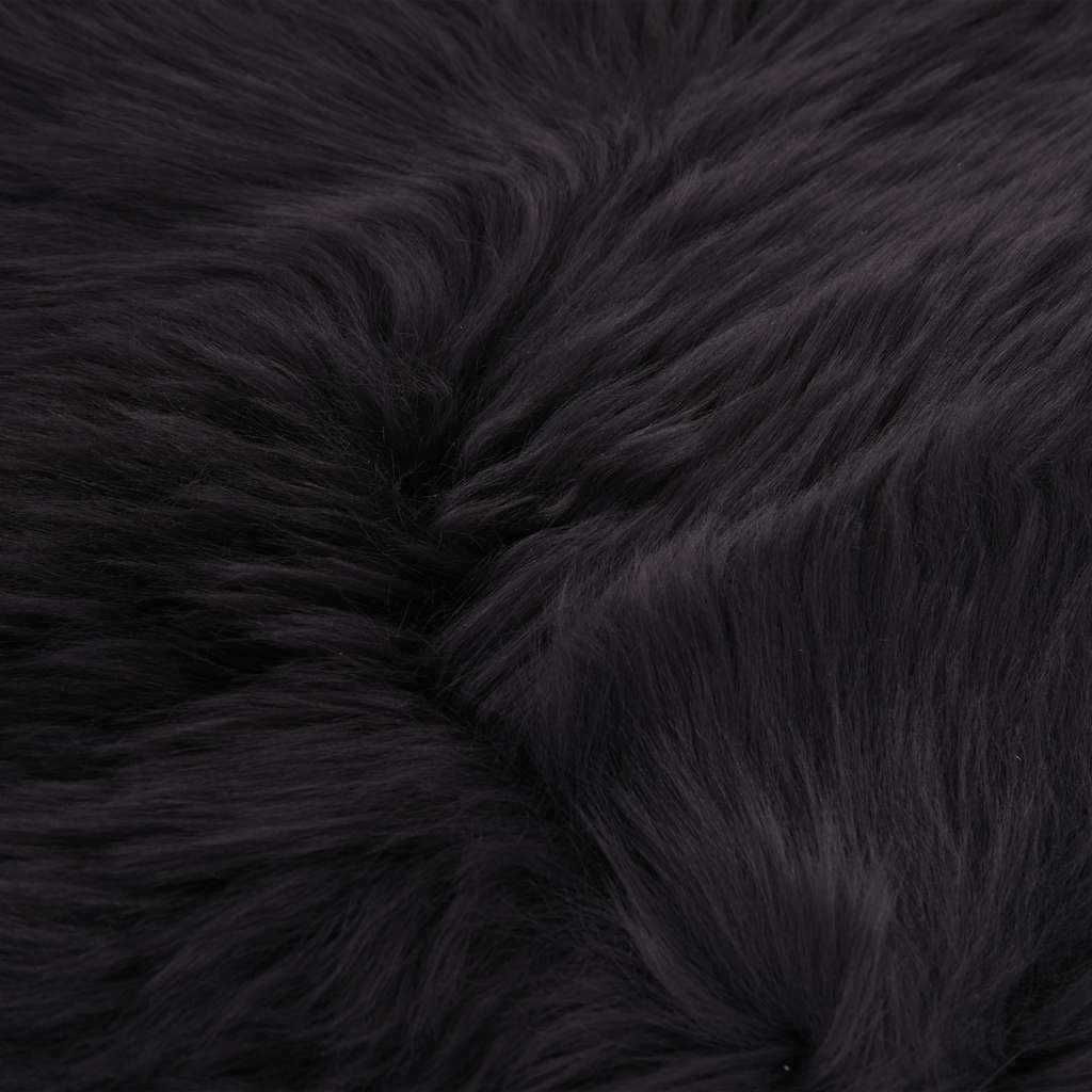 Cuscini Sedie 2pz Grigio Scuro 40x40cm Vera Pelle di Montone