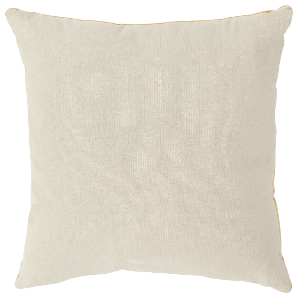 Cuscini in Velluto di Cotone 2 pz 45x45 cm Gialli