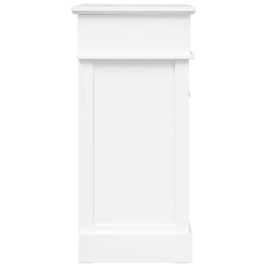 Scarpiera Bianca 50x28x58 cm in Legno di Paulownia