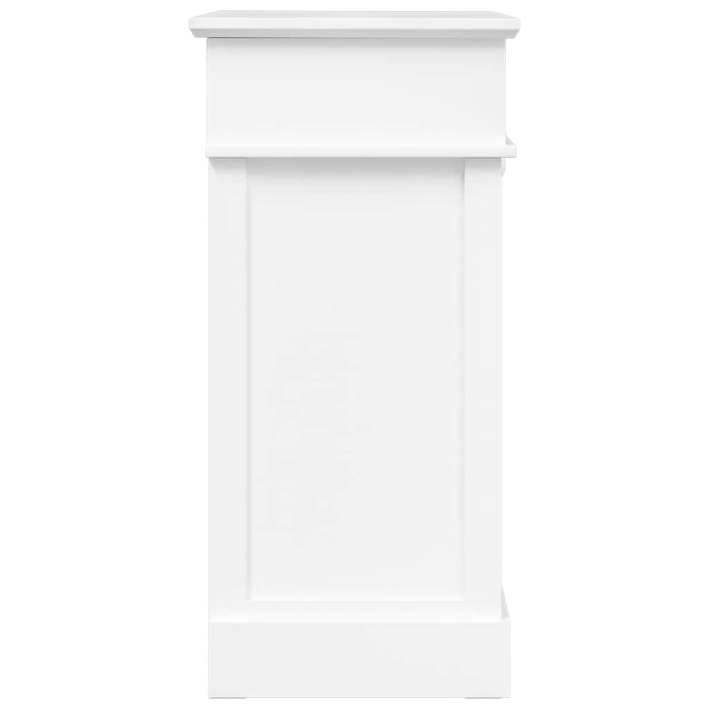 Scarpiera Bianca 50x28x58 cm in Legno di Paulownia