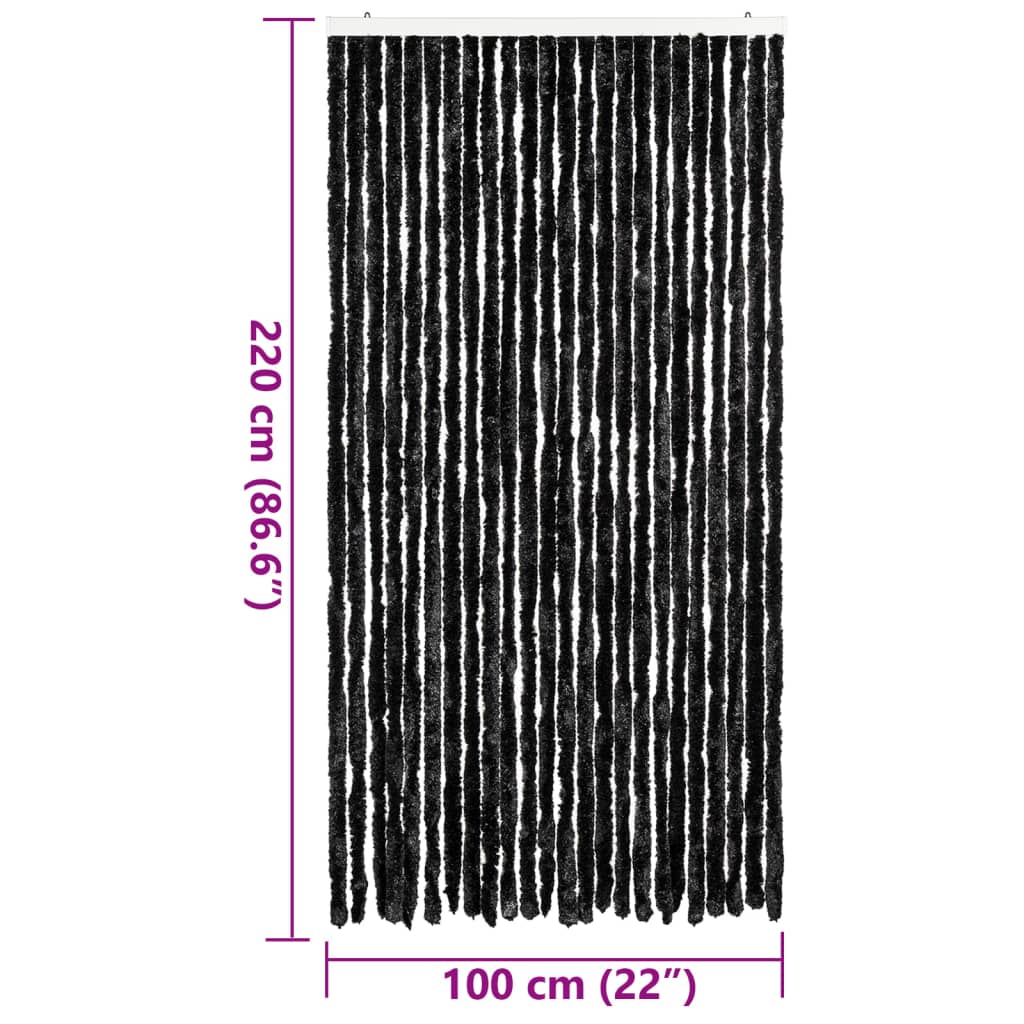 Zanzariera Antracite 100x220 cm Ciniglia