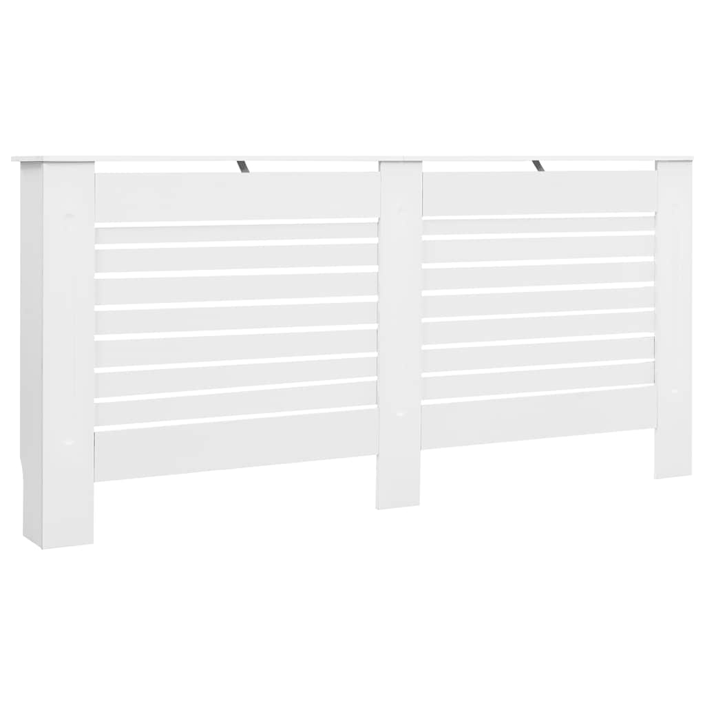 Copertura per Radiatore Bianca 172x19x81,5 cm in MDF